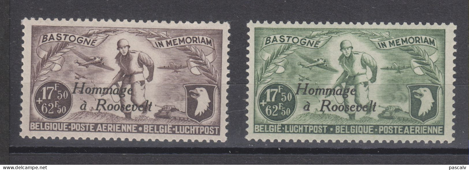 COB PR 81 / 82 ** Neuf Sans Charnière - Posta Privata & Locale [PR & LO]