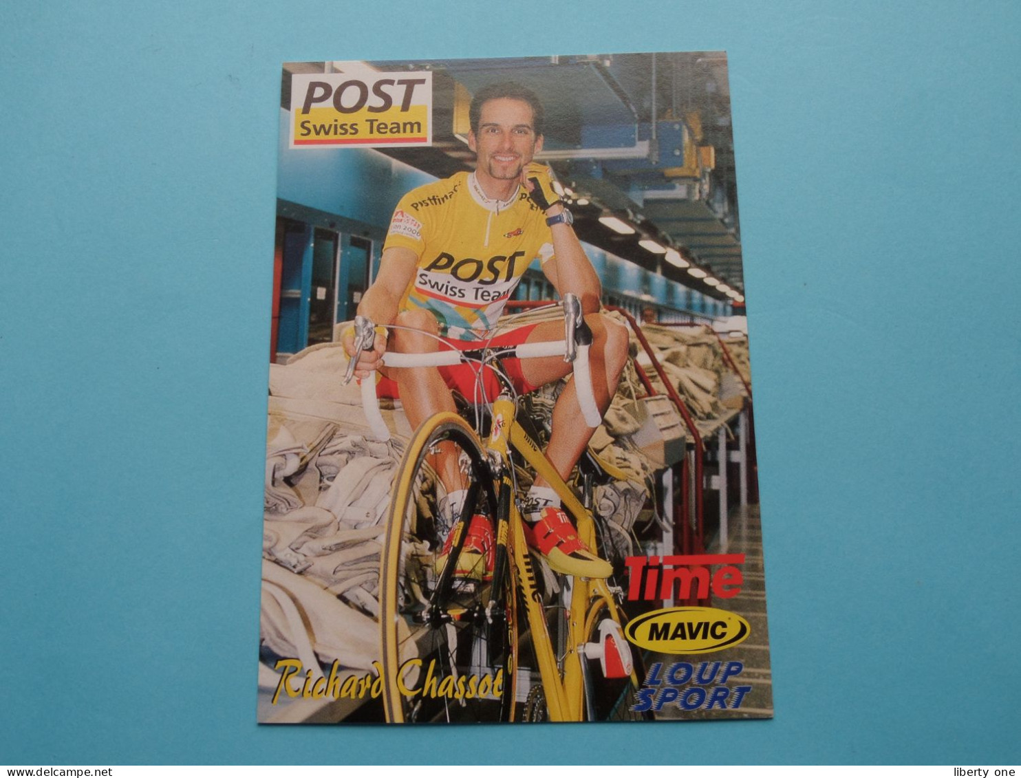 Richard CHASSOT > POST Swiss Team ( Zie / Voir SCANS ) Format CP ! - Cyclisme
