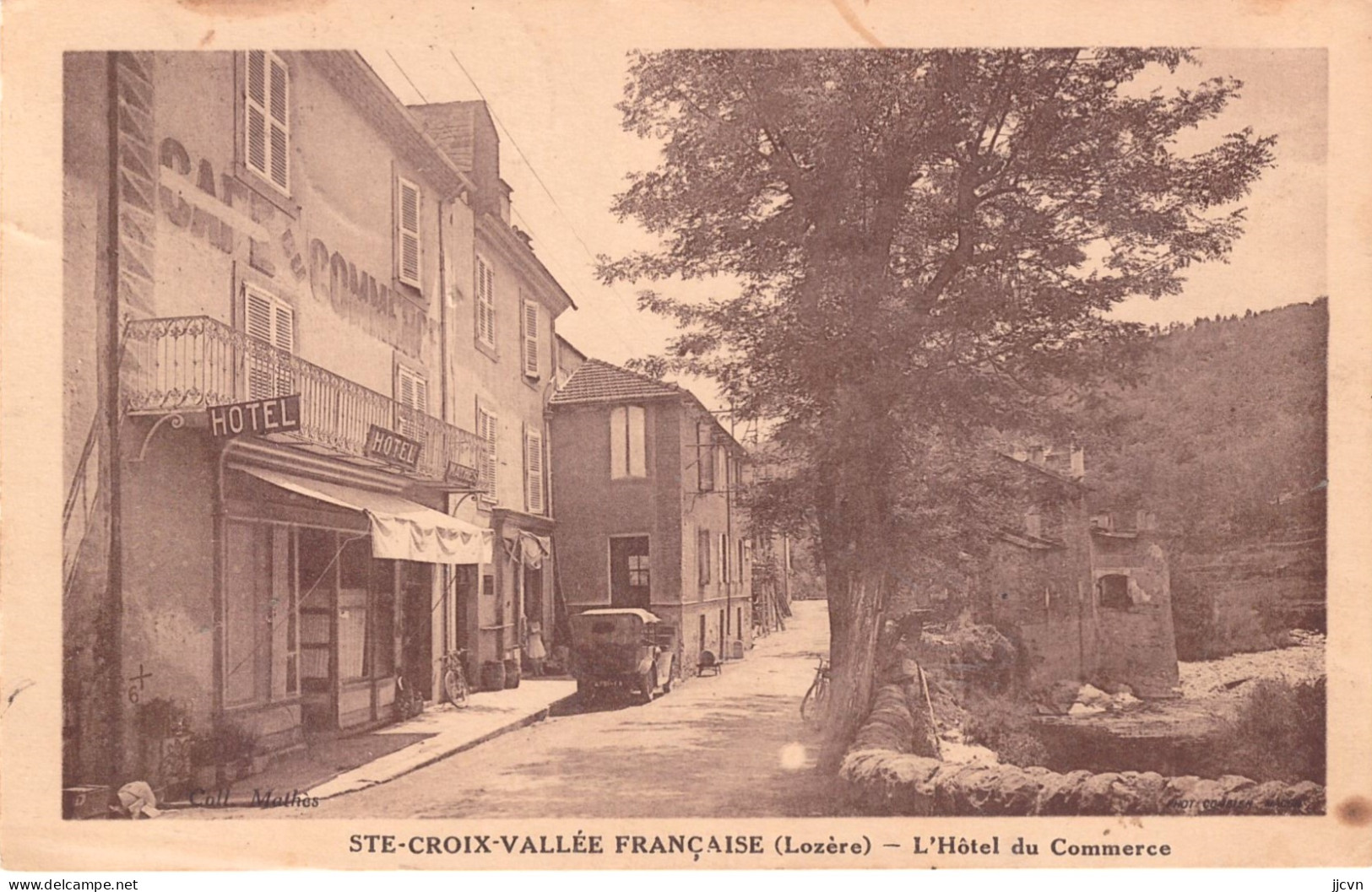 *48* - Lozère - Sainte Croix Vallée Française - L' Hôtel Du Commerce - Autres & Non Classés