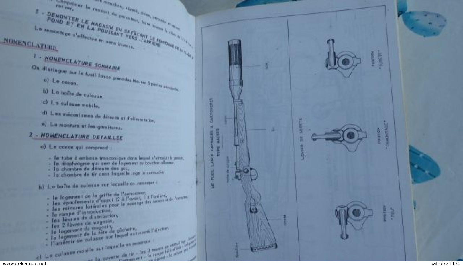 MANUEL INSTRUCTION TIR POLICE NATIONALE VERS 1965? PHOTOS ET PLANCHES ARMES ET POSITIONS DE TIR