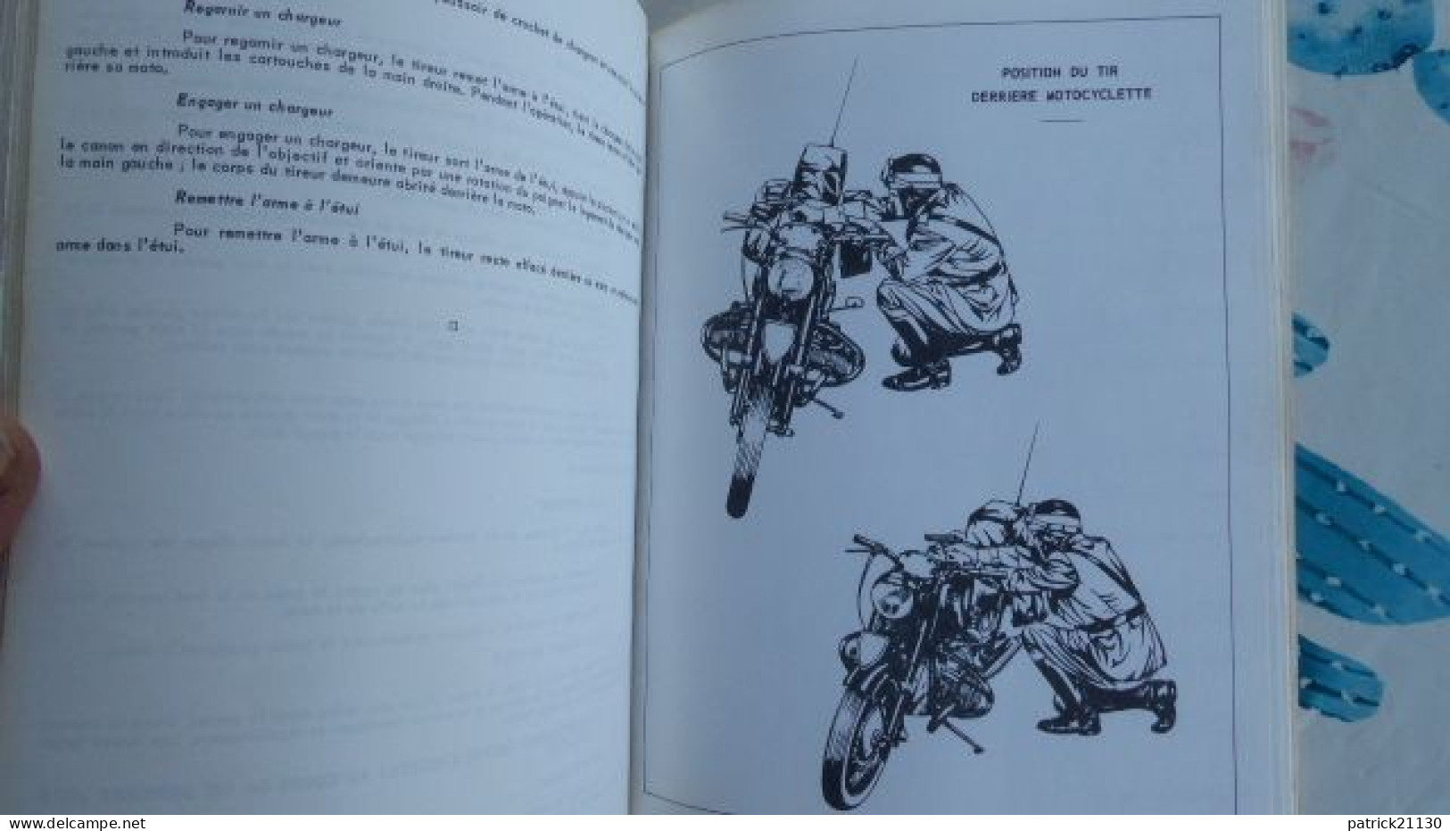 MANUEL INSTRUCTION TIR POLICE NATIONALE VERS 1965? PHOTOS ET PLANCHES ARMES ET POSITIONS DE TIR