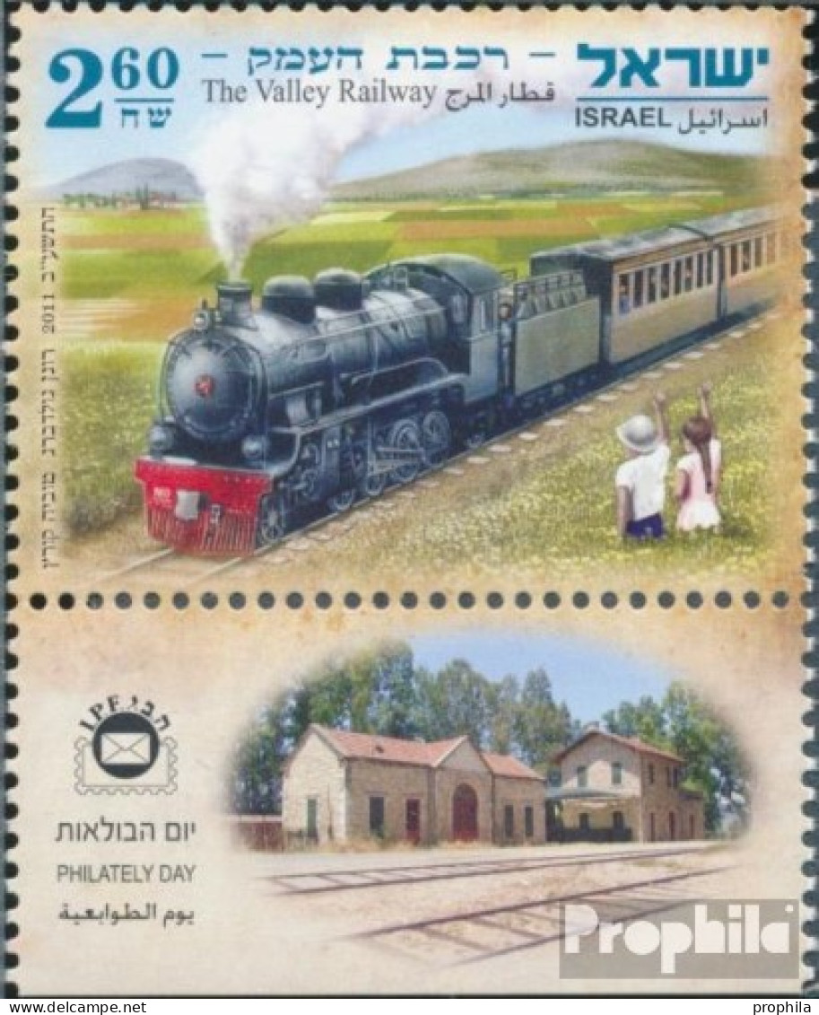 Israel 2263A Mit Tab (kompl.Ausg.) Postfrisch 2011 Tag Der Philatelie - Unused Stamps (with Tabs)