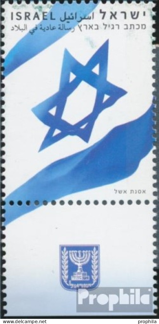 Israel 2175 Mit Tab (kompl.Ausg.) Postfrisch 2010 Staatsflagge - Ungebraucht (mit Tabs)