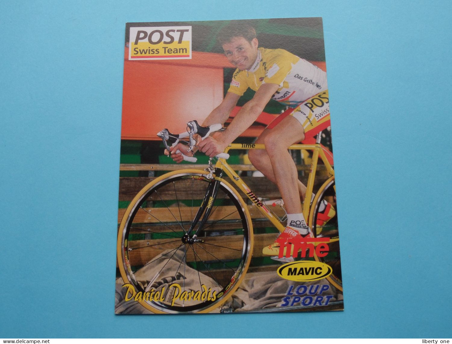 Daniel PARADIS > POST Swiss Team ( Zie / Voir SCANS ) Format CP ! - Cyclisme