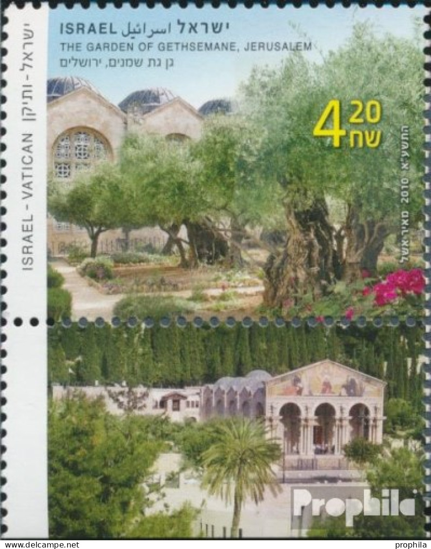 Israel 2144A Mit Tab (kompl.Ausg.) Postfrisch 2010 Garten Gethsemane - Ungebraucht (mit Tabs)