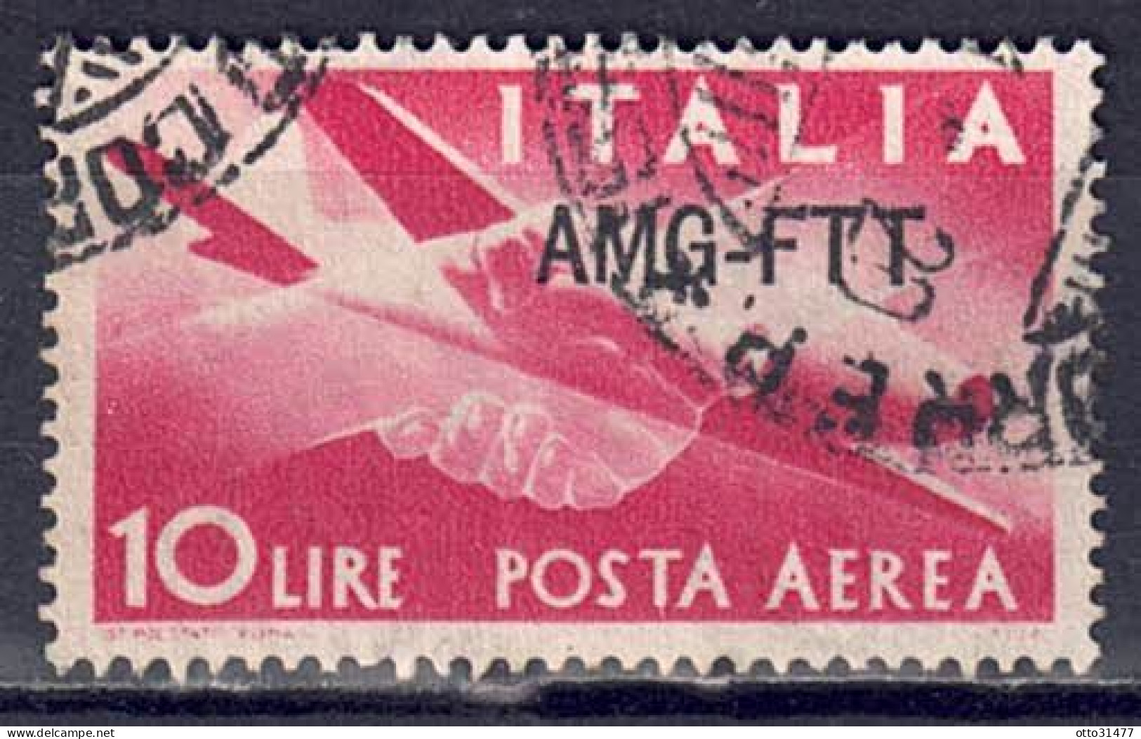 Italien / Triest Zone A - 1949 - Flugpost, Nr. 93, Gestempelt / Used - Afgestempeld