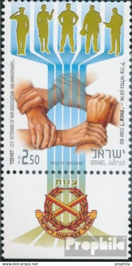 Israel 2129 Mit Tab (kompl.Ausg.) Postfrisch 2010 Veteranenverband - Ungebraucht (mit Tabs)