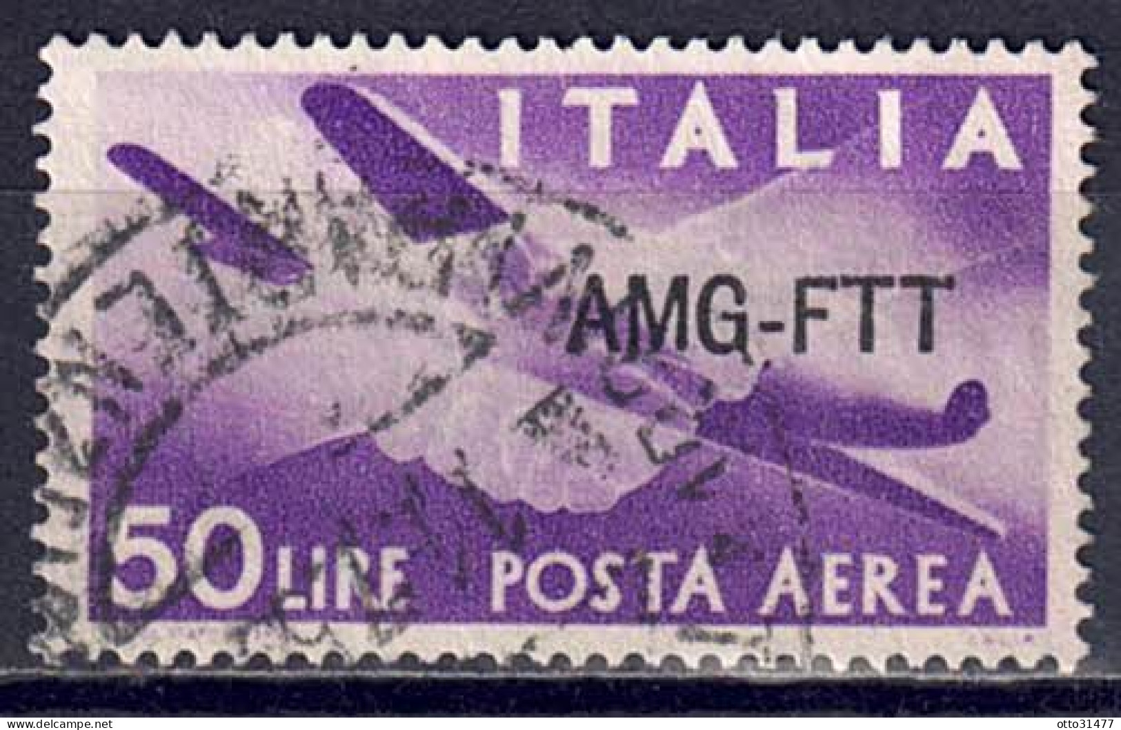 Italien / Triest Zone A - 1949 - Flugpost, Nr. 95, Gestempelt / Used - Oblitérés