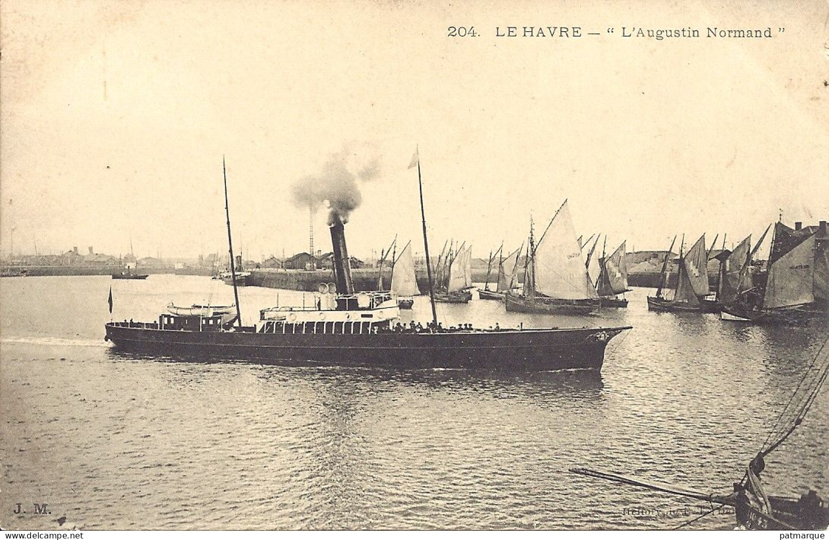 76. Le Havre - 204 - L'Augustin Normand - Bateaux - Porto