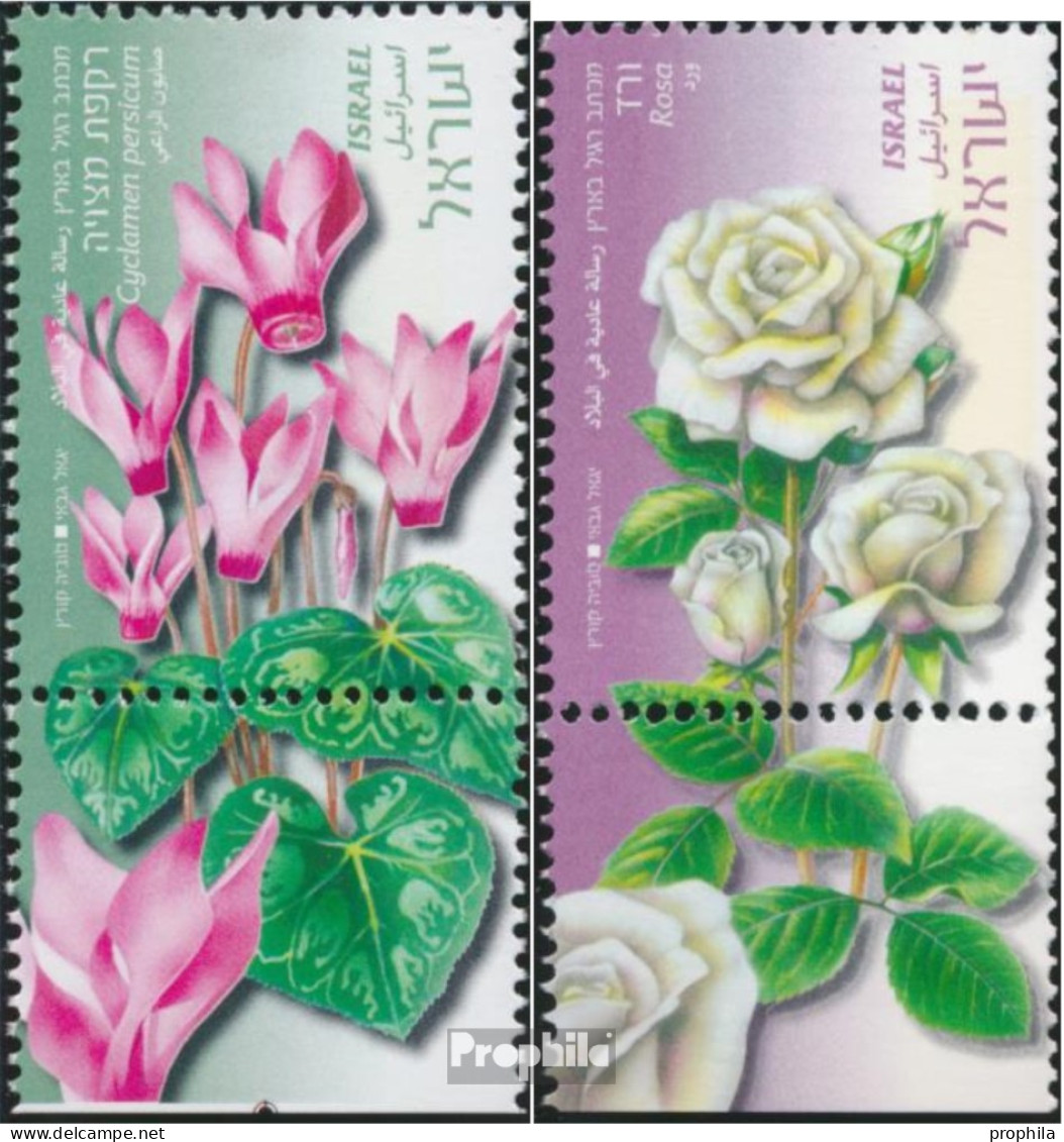 Israel 1985-1986 Mit Tab (kompl.Ausg.) Postfrisch 2008 Blumen - Nuovi (con Tab)