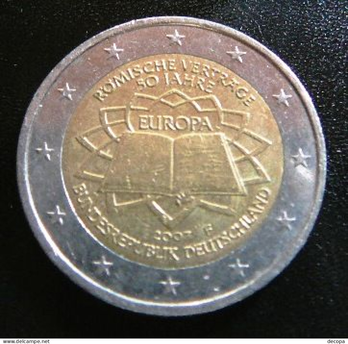 Germany - Allemagne - Duitsland   2 EURO 2007 F  Rome      Speciale Uitgave - Commemorative - Deutschland