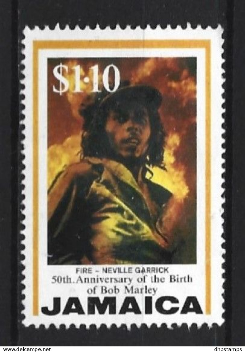 Jamaica 1995 Bob Marley Y.T.  884 (0) - Giamaica (1962-...)