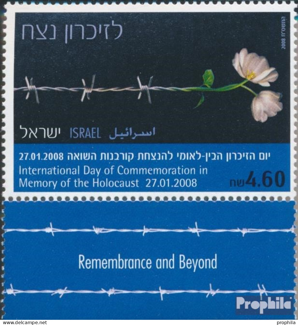 Israel 1966 Mit Tab (kompl.Ausg.) Postfrisch 2008 Holocaust Gedenktag - Ongebruikt (met Tabs)