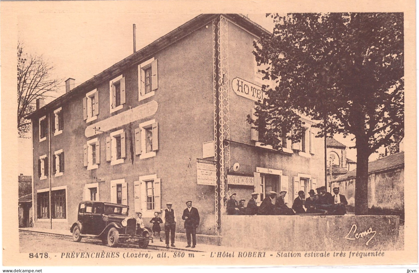 *48* - Lozère - Prévenchères - L' Hôtel Robert - Altitude 860 M - Autres & Non Classés