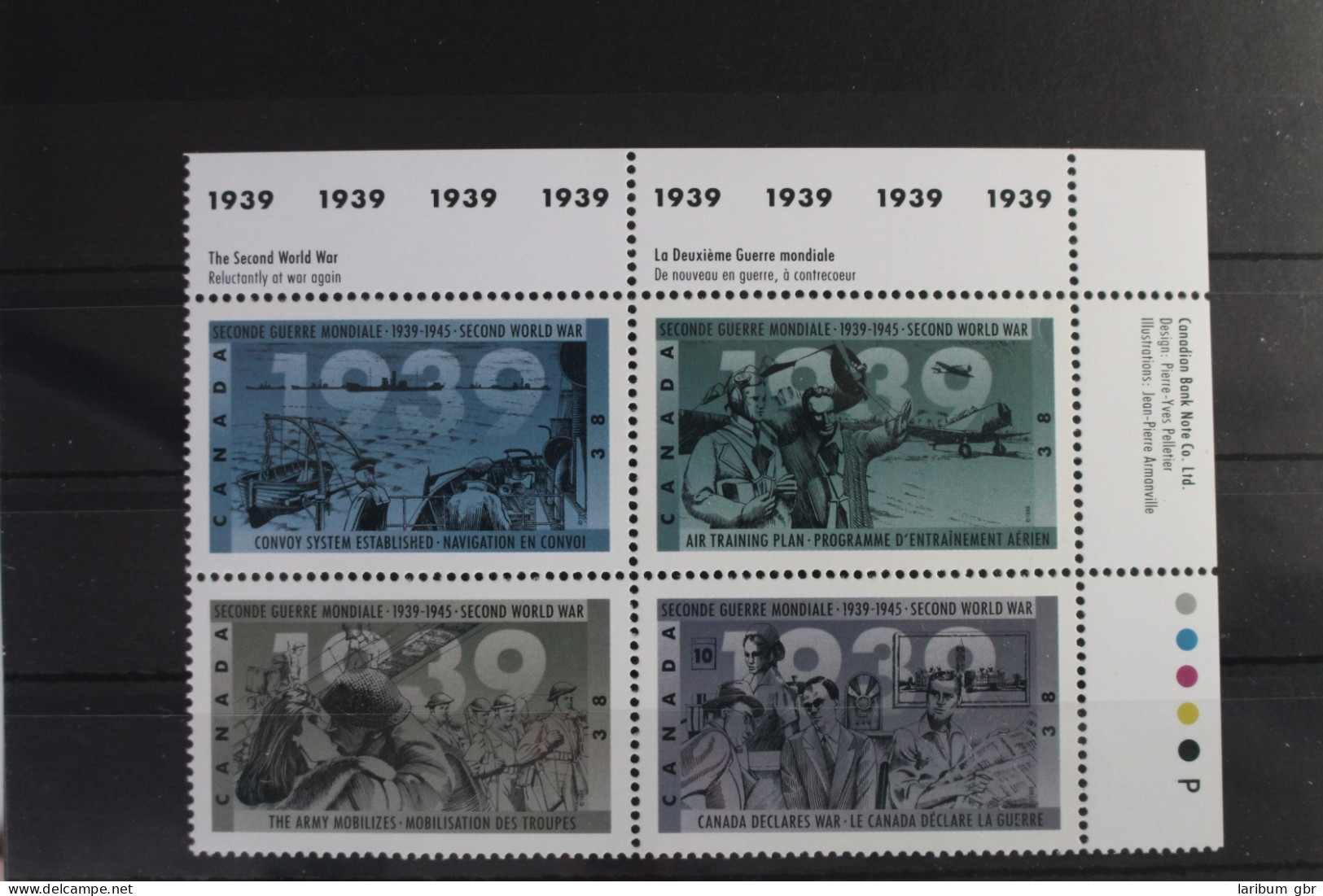 Kanada 1157-1160 Postfrisch Als Viererblock #VB068 - Sonstige & Ohne Zuordnung