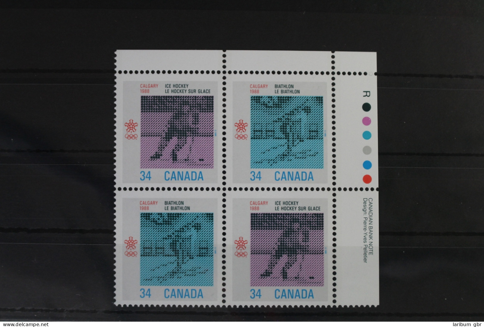 Kanada 1011-1012 Postfrisch Als Viererblock #VB184 - Andere & Zonder Classificatie