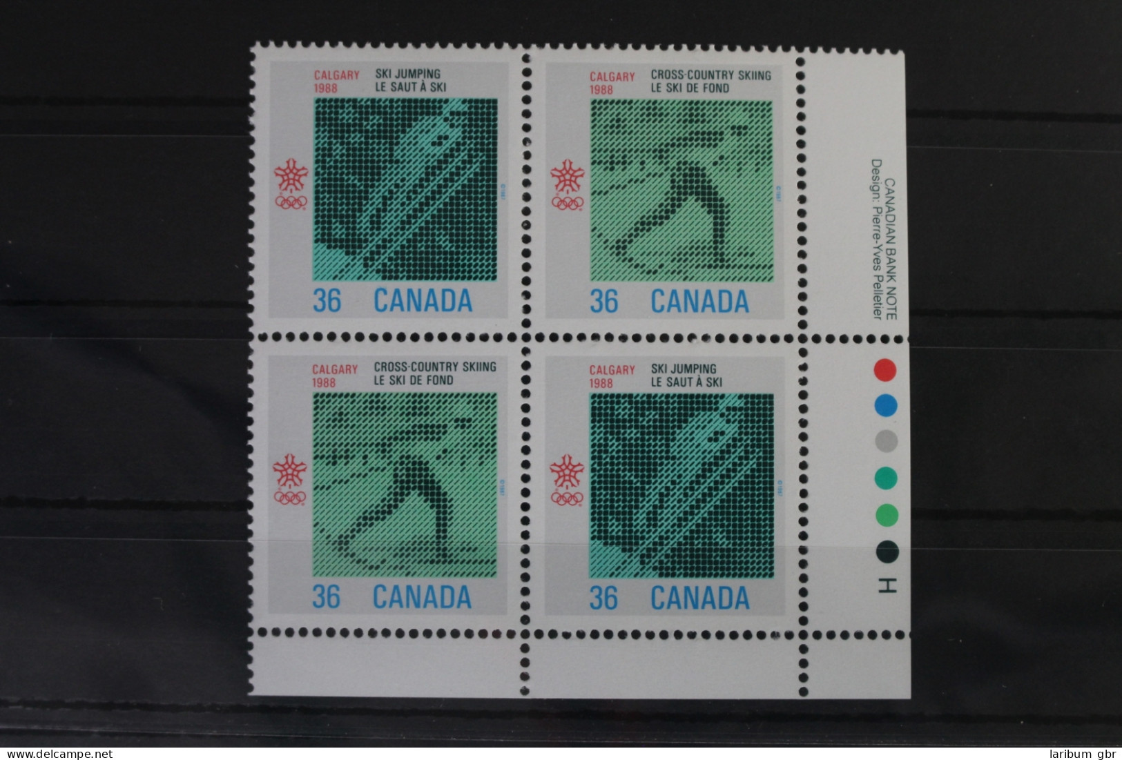 Kanada 1066-1067 Postfrisch Als Viererblock #VB168 - Autres & Non Classés
