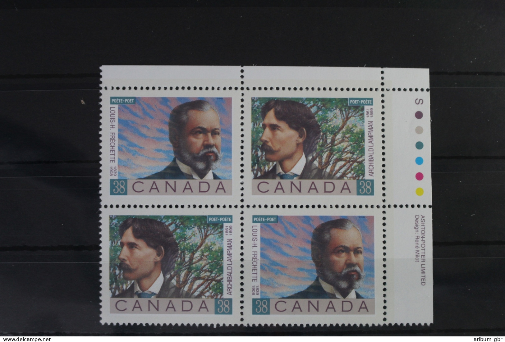 Kanada 1140-1141 Postfrisch Als Viererblock #VB173 - Andere & Zonder Classificatie