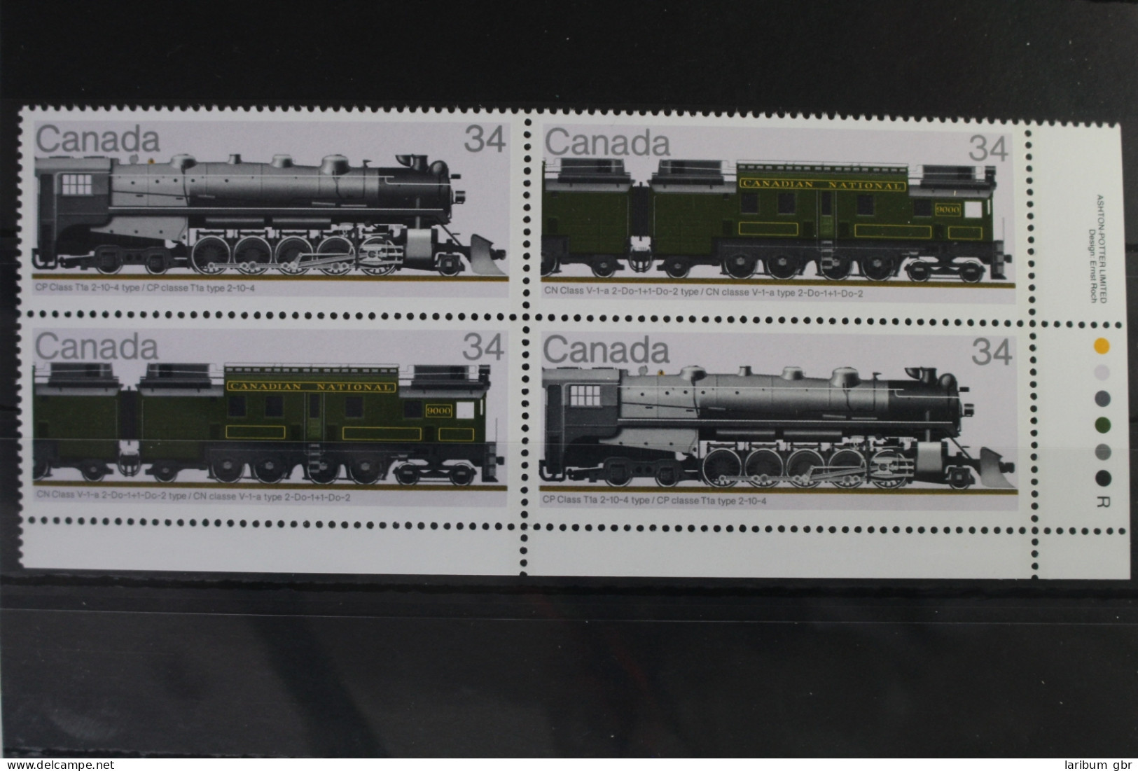 Kanada 1018-1019 Postfrisch Als Viererblock #VB169 - Sonstige & Ohne Zuordnung