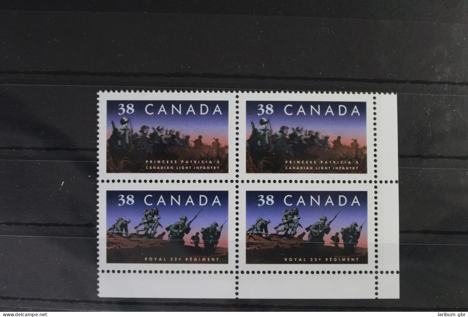 Kanada 1146-1147 Postfrisch Als Viererblock #VB192 - Andere & Zonder Classificatie