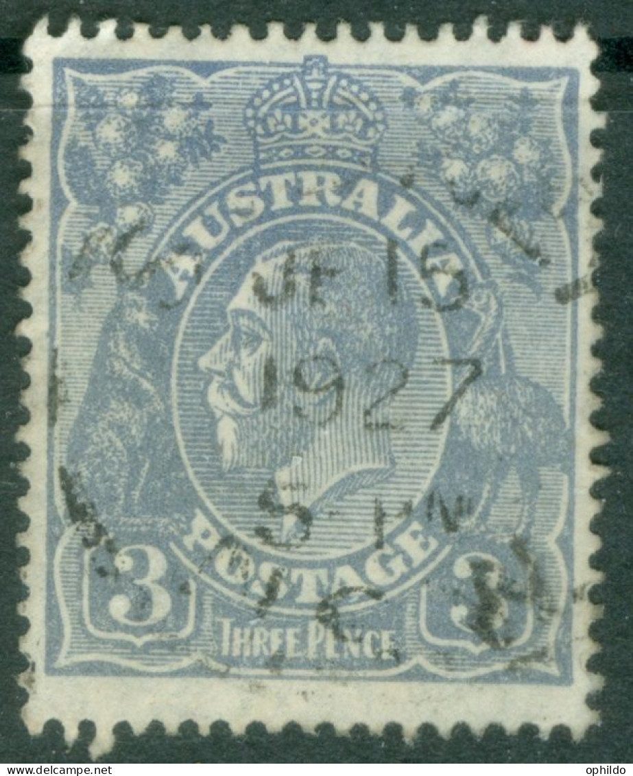 Australie  Yvert  54 B   Ou  Michel  75 XA    Ob  TB   - Used Stamps