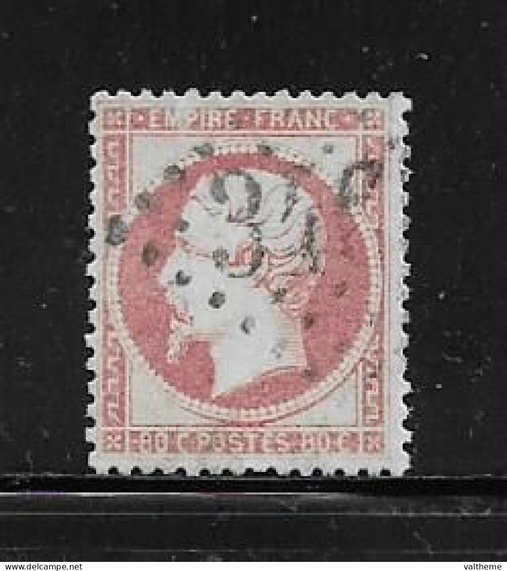 FRANCE  ( FR1 - 130 )   1862  N° YVERT ET TELLIER  N° 24 - 1862 Napoleon III