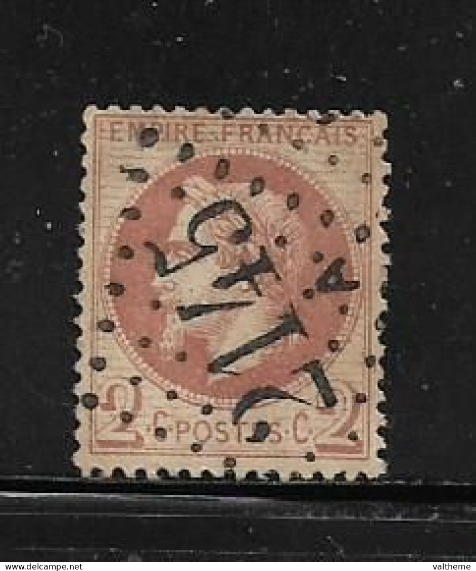 FRANCE  ( FR1 - 131 )   1862  N° YVERT ET TELLIER  N° 26 - 1863-1870 Napoléon III Lauré