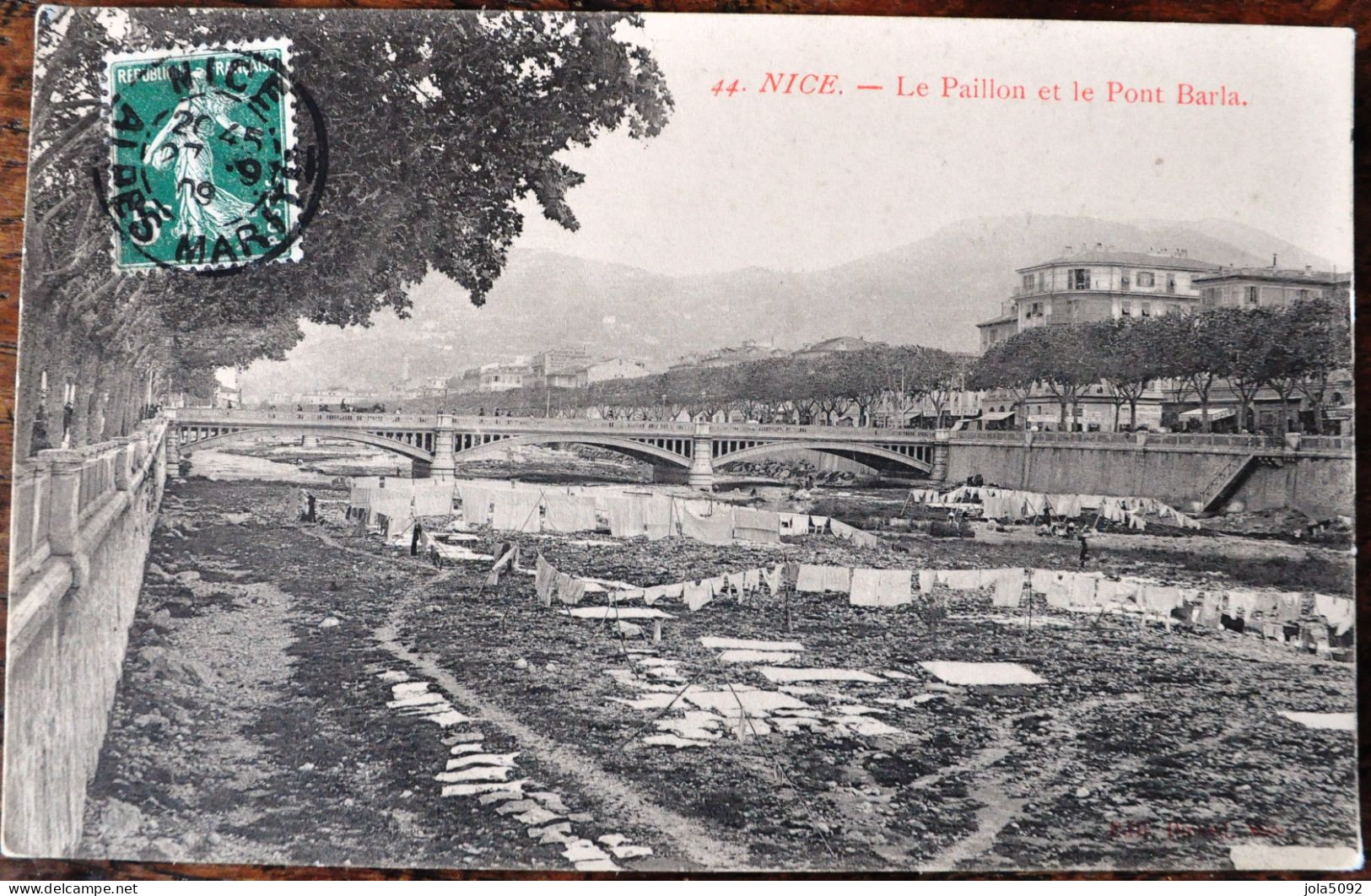 06 - NICE - Le Paillon Et Le Pont Barla - Leven In De Oude Stad