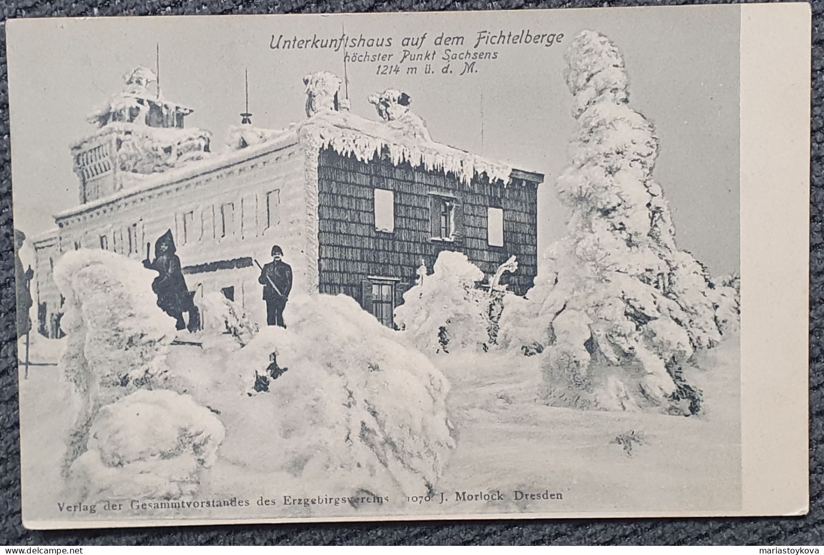 1917. Fichtelberg. Unterkunftshaus Im Sächs. Erzgebirge. - Oberwiesenthal