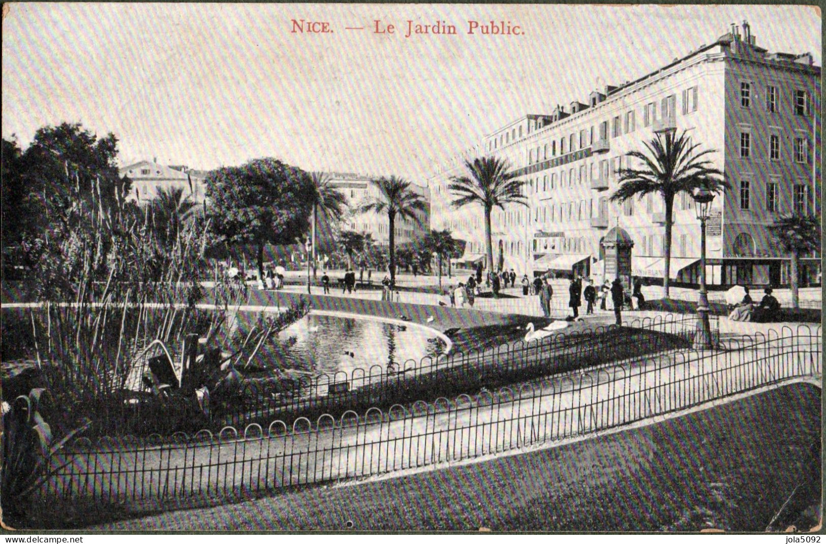 06 - NICE - Le Jardin Public - Parcs Et Jardins