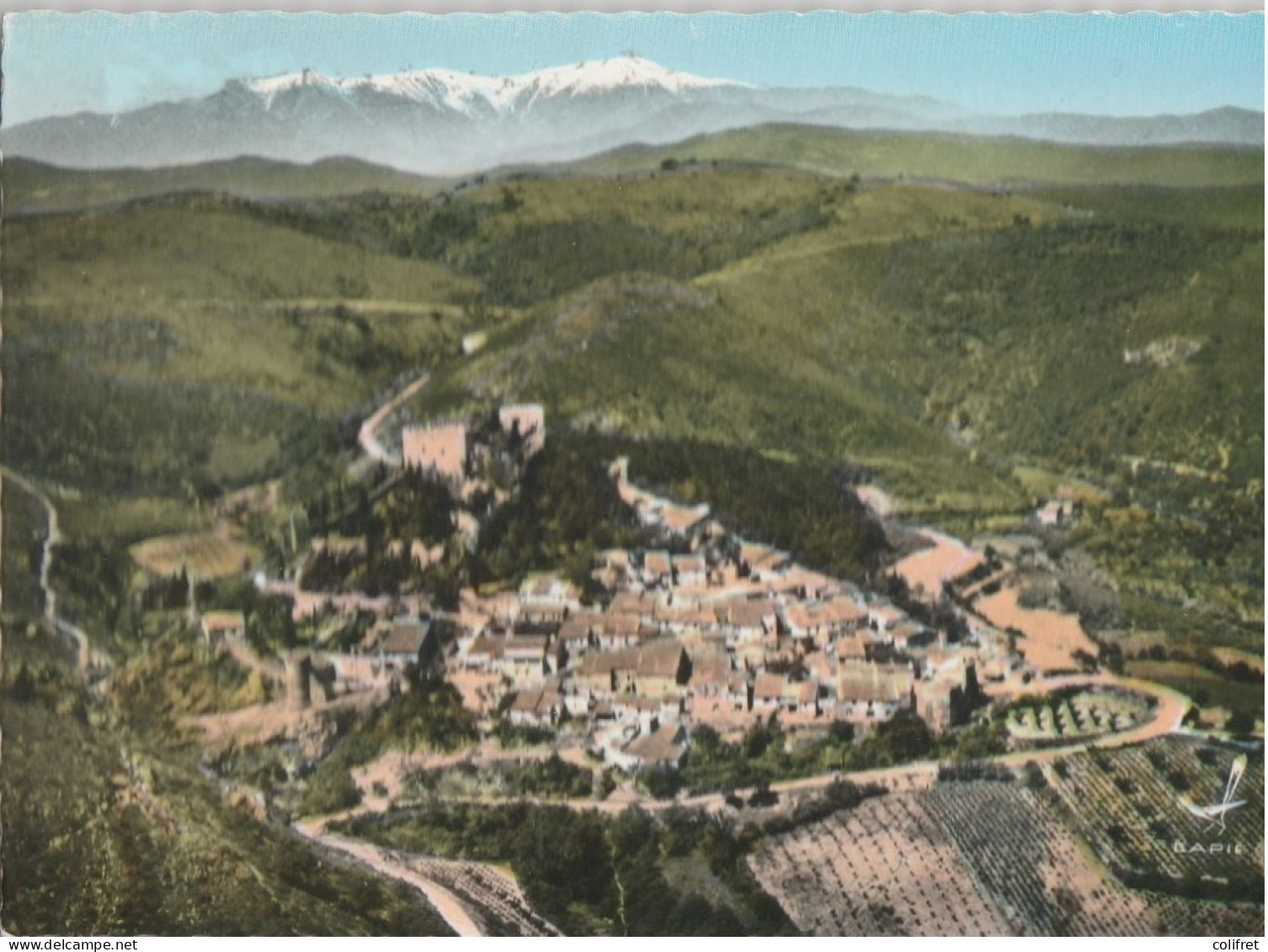 66 - Castelnou  -  Vue Générale Aérienne - Otros & Sin Clasificación