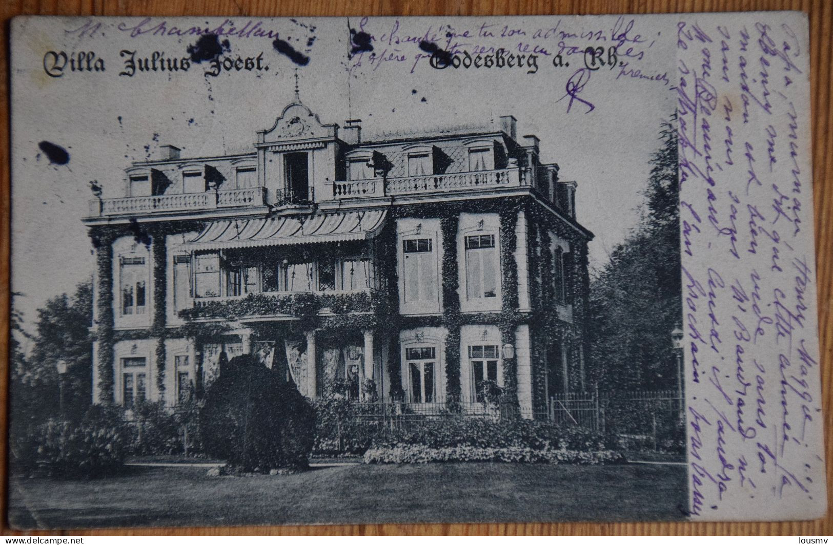 Godesberg A. Rh. - Villa Julius Joest.  - Petites Taches - (n°29072) - Bonn