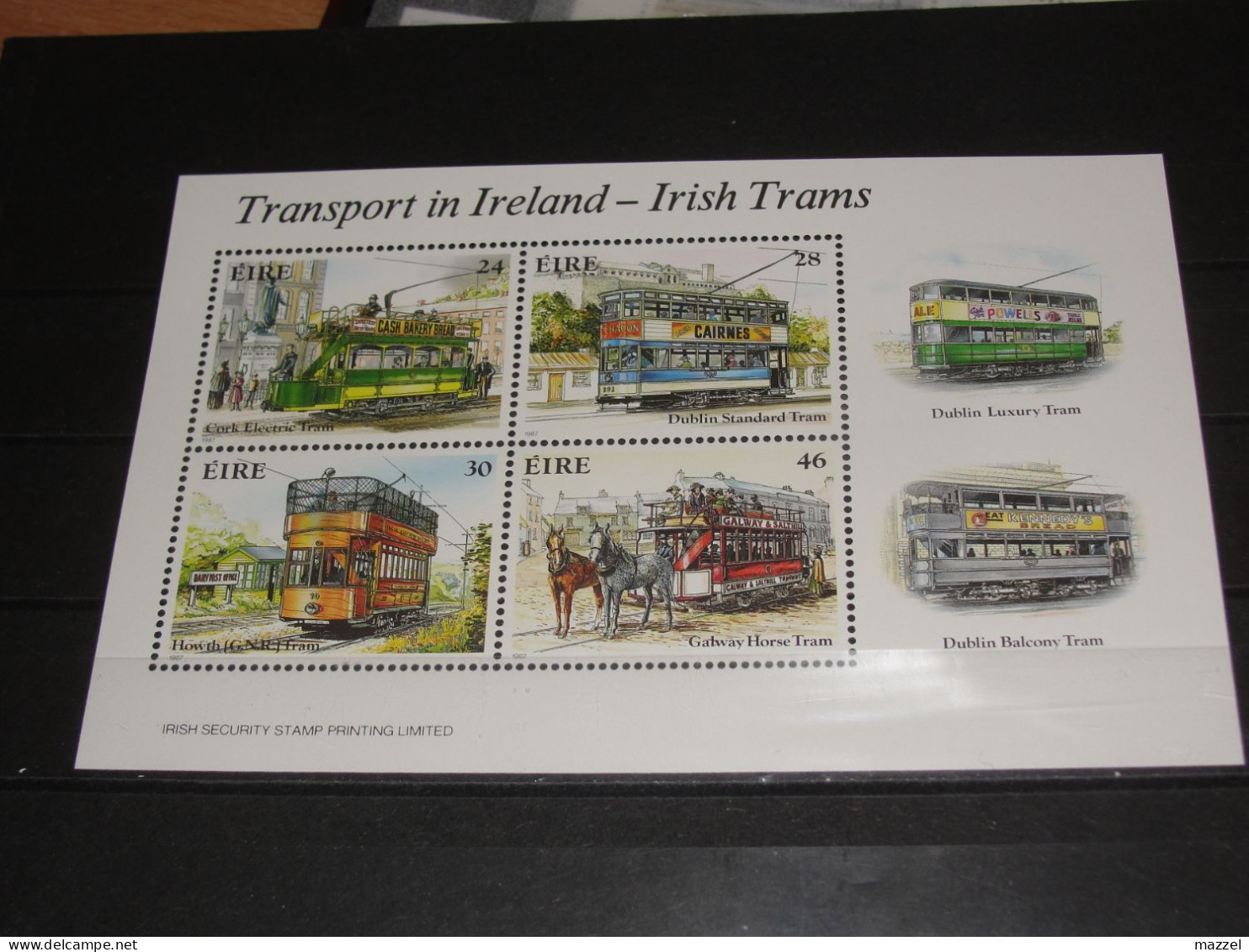 IERLAND,  BLOK 6   POSTFRIS ( MNH), - Blocs-feuillets