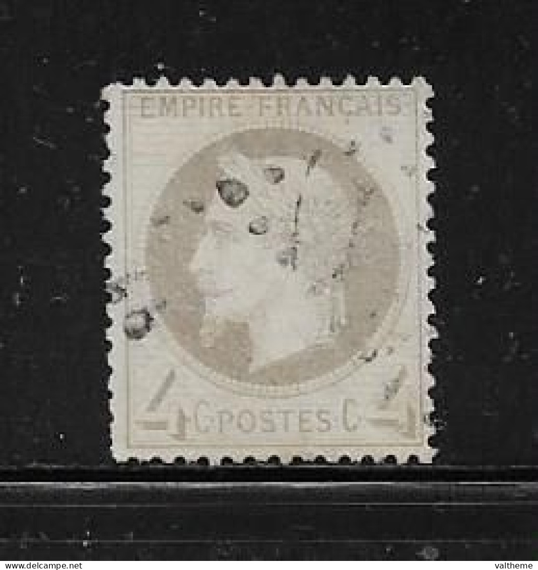 FRANCE  ( FR1 - 134 )   1863  N° YVERT ET TELLIER  N° 27A - 1863-1870 Napoléon III Lauré