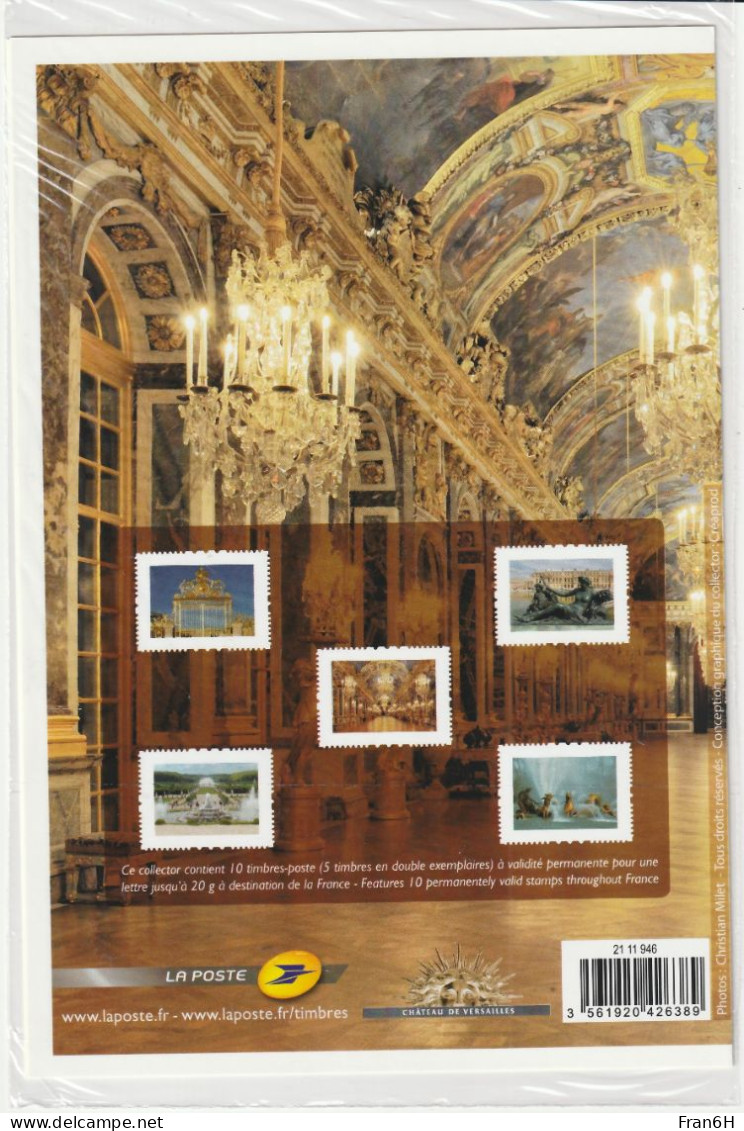 Collector 2011 - VERSAILLES - 10 TVP - Neuf Scellé - Autoadhesif - Autocollant - Collectors