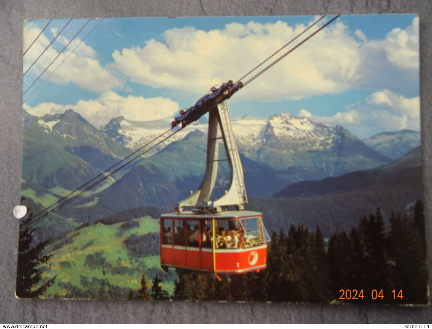 DISENTIS  LUFTSEILBAHN CAISCHAVEDRA - Disentis/Mustér