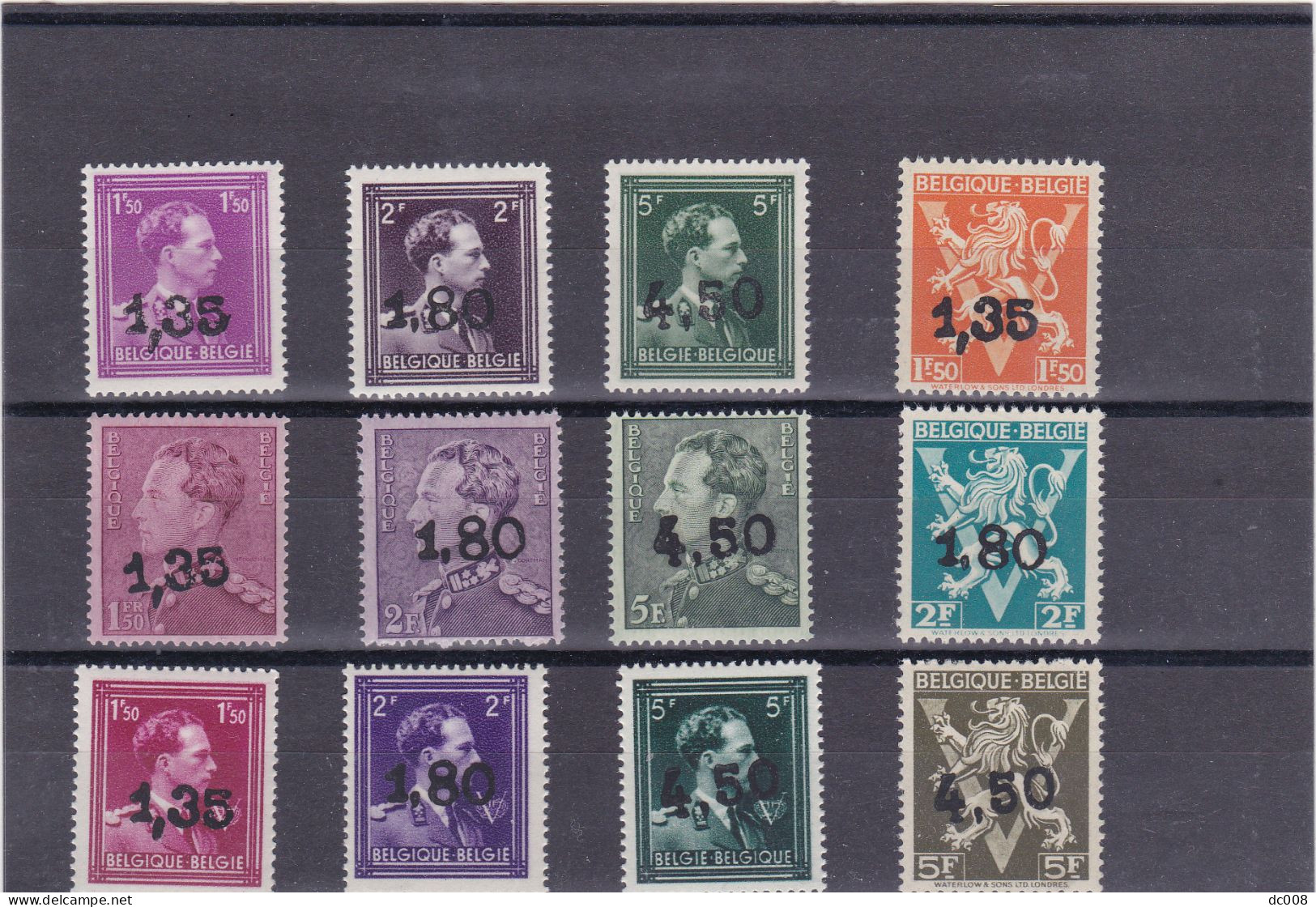 België 724X/24W **  Gellingen - Ghislenghien  Volledig-complet. MNH - Unused Stamps