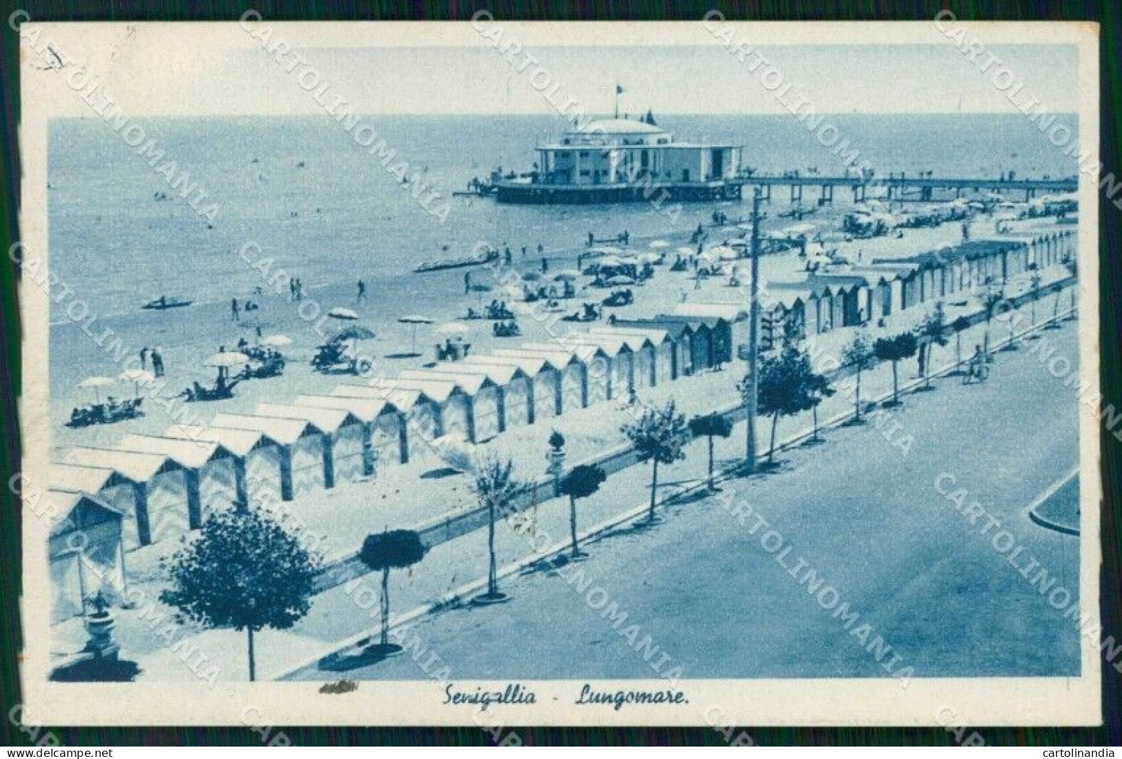 Ancona Senigallia Lungomare Cartolina RT1369 - Ancona