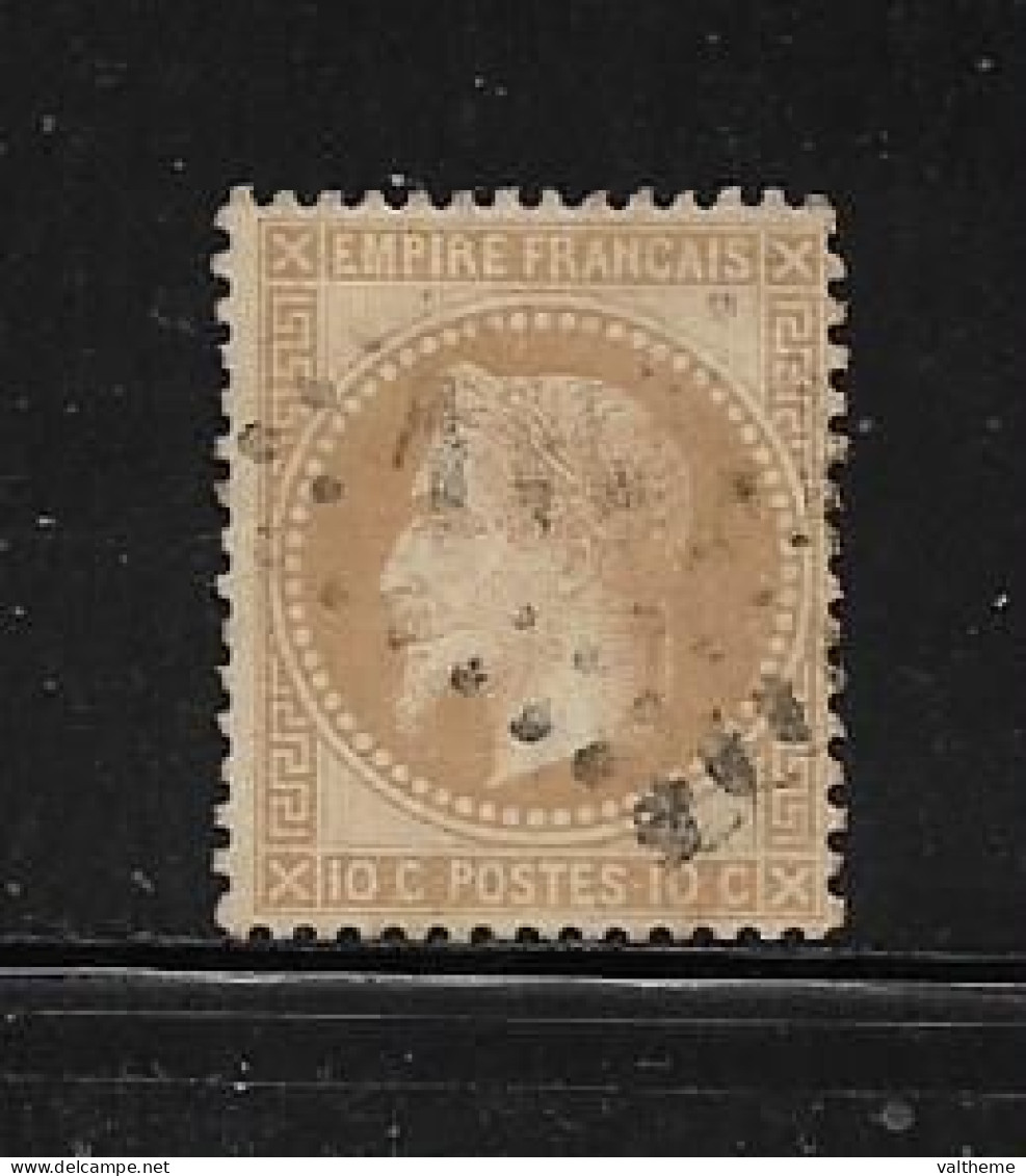 FRANCE  ( FR1 - 136 )   1867  N° YVERT ET TELLIER  N° 28A - 1863-1870 Napoléon III Lauré