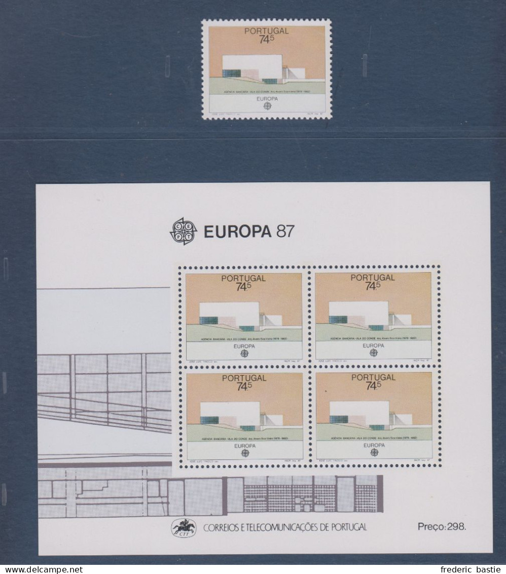 EUROPA - Année complète avec blocs  1987 * *  ( 9 scans )