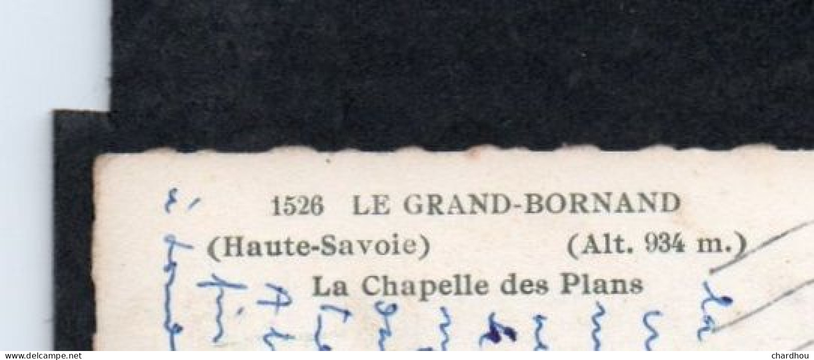 LE GRAND BORNAND // Lot 22 - Autres & Non Classés