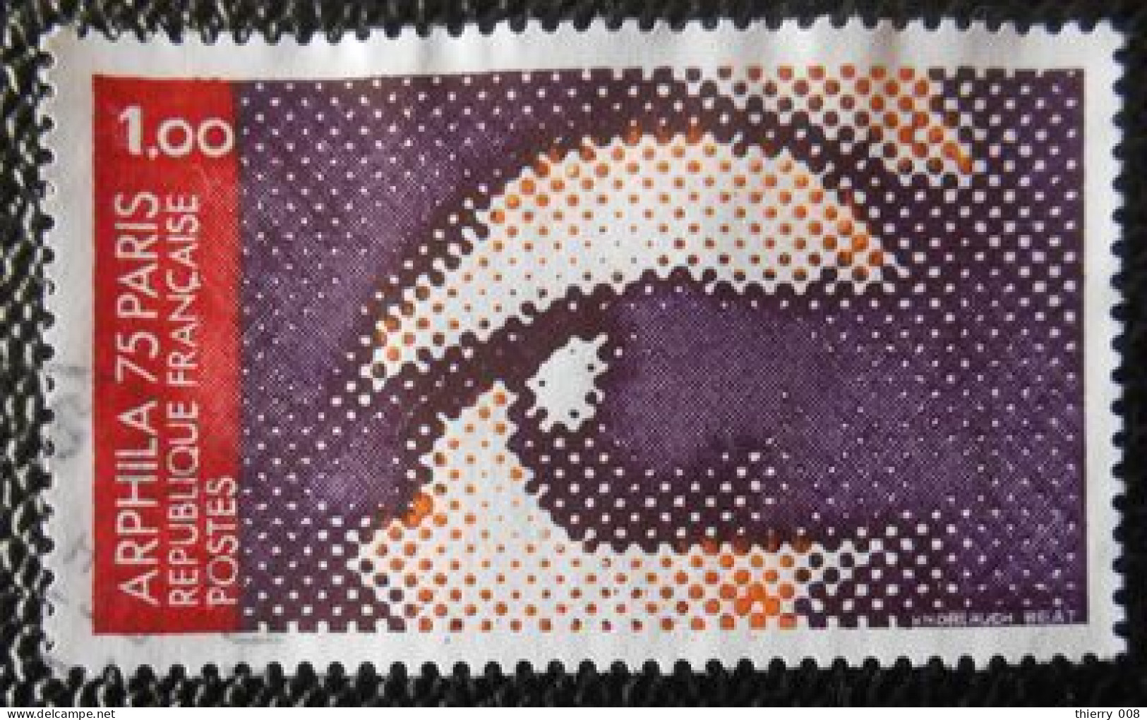 1830 France 1975 Oblitéré  Arphila75 Arphila 75 L' Oeil - Used Stamps