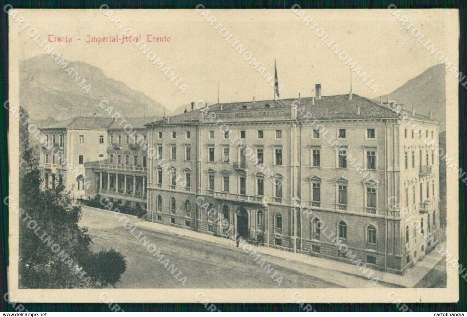 Trento Città Imperial Hotel Stengel 17101 Cartolina RT2681 - Trento