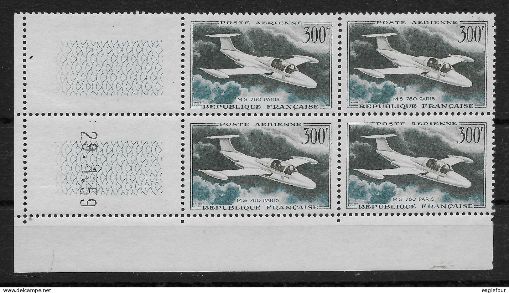 Coin Daté Poste Aérienne N° 35 Du 08.04.1959 * TBE - Gomme Altérée - 1927-1959 Postfris