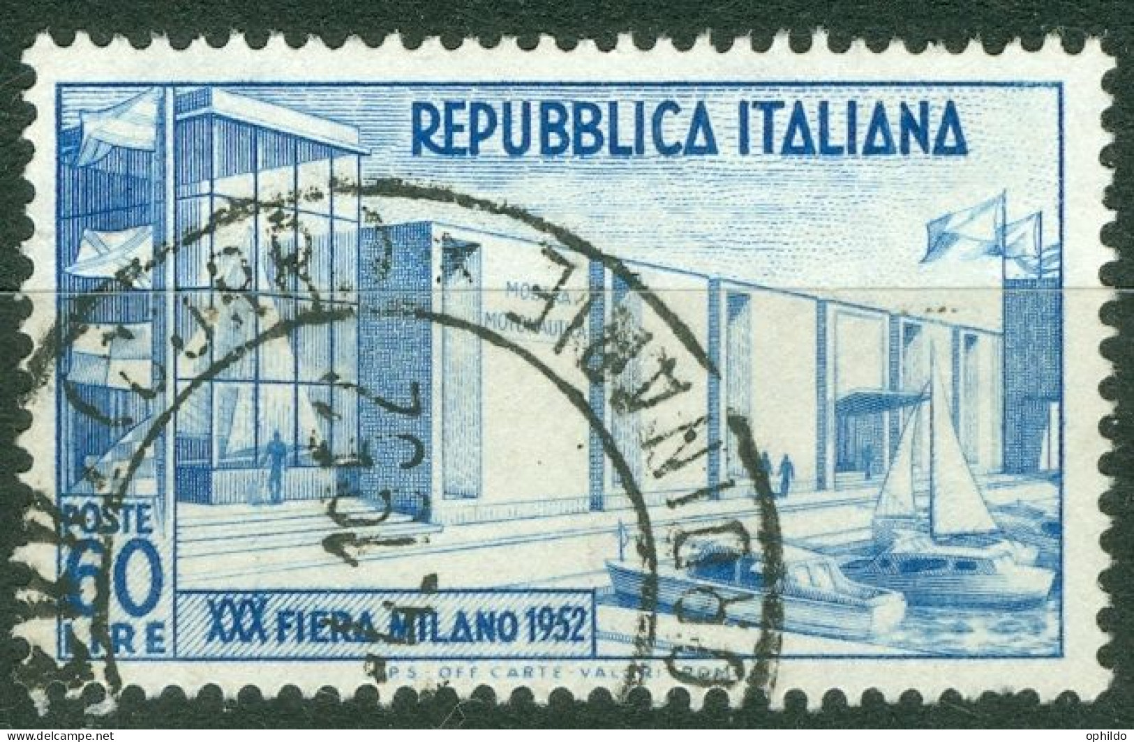 Italie   Yvert  623 Ou Sassone  685   Ob  Quasi TB     - 1946-60: Oblitérés