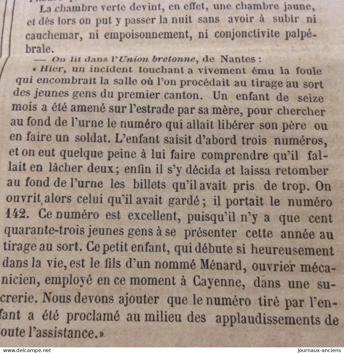 1859 SAONE ET LOIRE REVUE D'AUTUN N° 3 Première Année - Four A Chaux De SAINT DENIS - CONSCRITS - NOUVELLES LOCALES - Unclassified