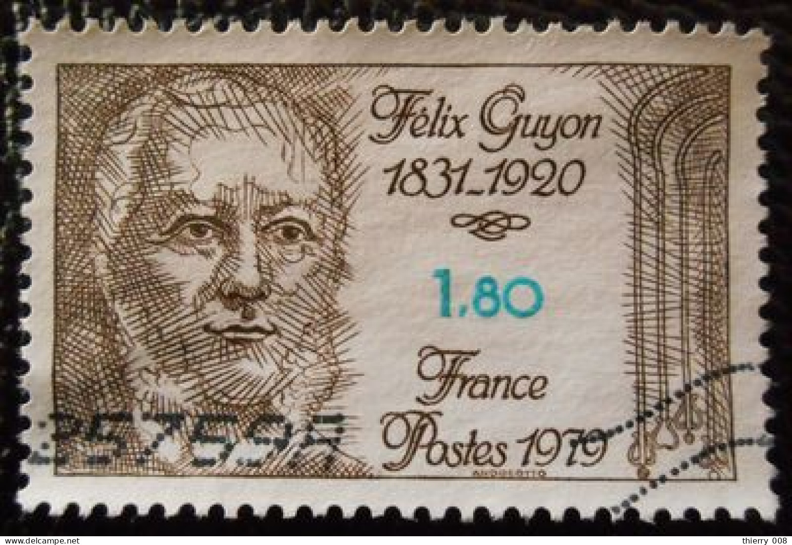 2052 France 1979 Oblitéré  Félix Guyon Chirurgien - Usati