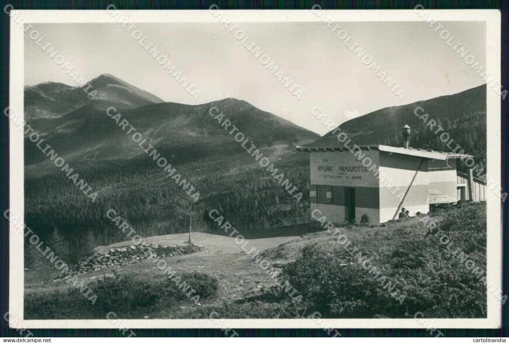 Trento Città Fravort Rifugio Panarotta Foto Cartolina RT3709 - Trento