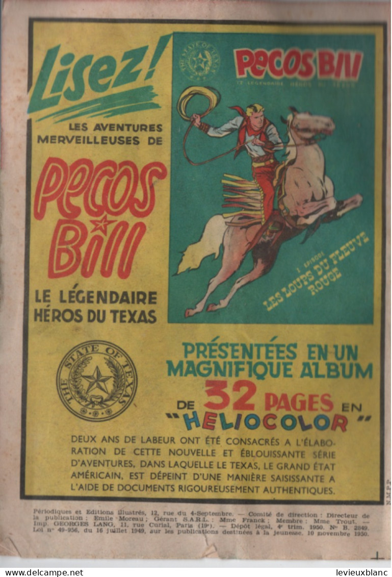 " Le Journal De SIUSCIA " / Hebdomadaire/Périodiques Et Editions Illustrés/Georges LANG/ N° 73/ 1950        BD205 - Otros & Sin Clasificación