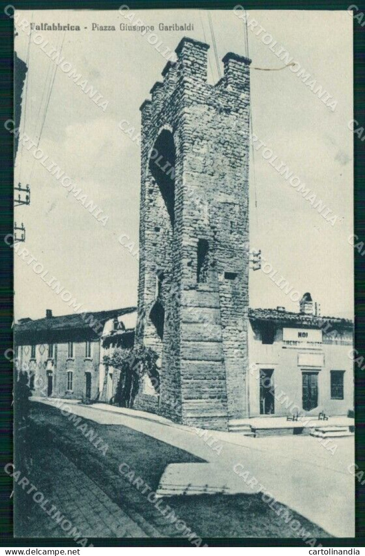 Perugia Valfabbrica Piazza Giuseppe Garibaldi Alterocca 209 Cartolina RT2106 - Perugia